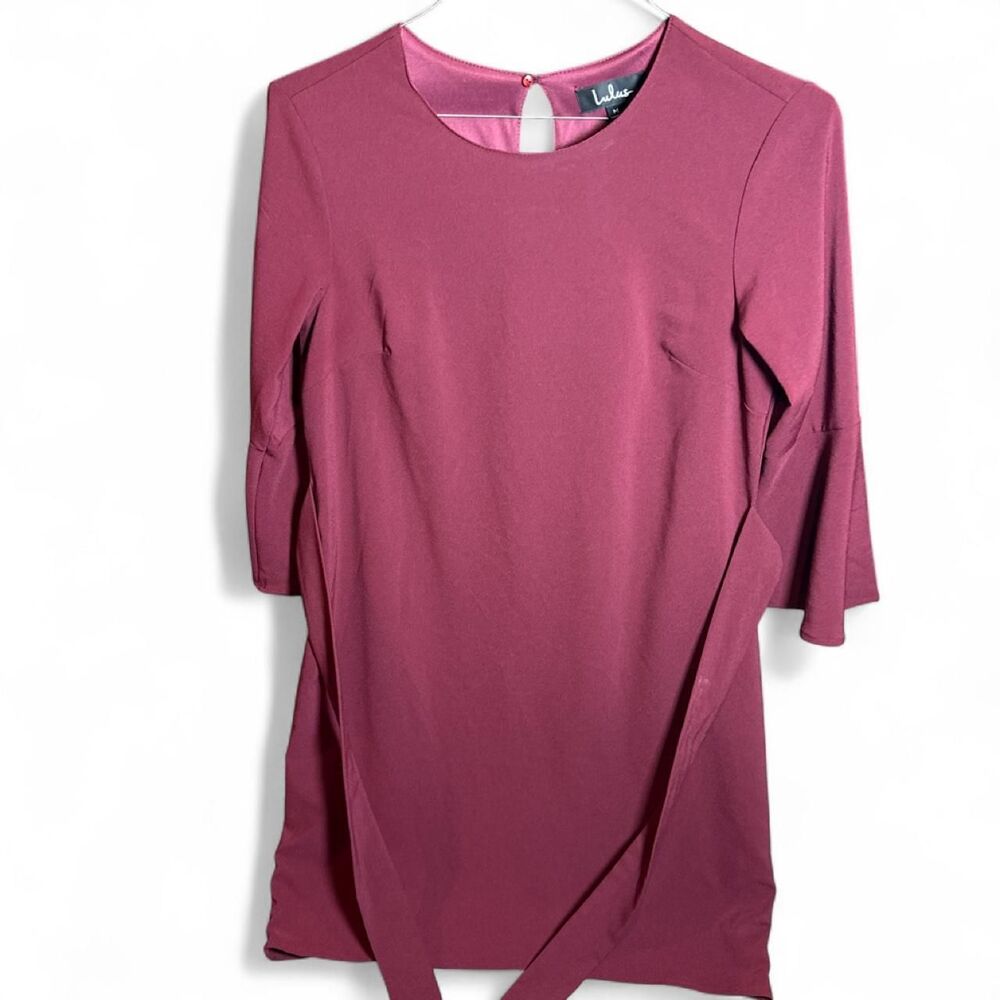 Lulus Women's Dress size medium maroon